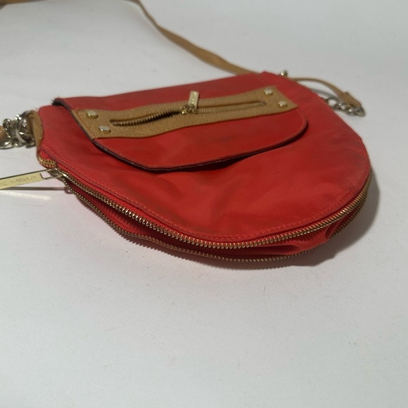 Red and Tan Crossbody Bag - Picture 2 of 6